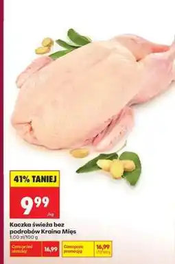 Biedronka Kaczka świeża bez podrobów Kraina Mies oferta
