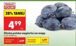 Biedronka Śliwka polska węgierka na wagę oferta