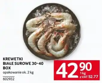 Krewetki Białe Surowe