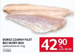 Selgros Dorsz Czarny Filet Bez Skóry Box oferta