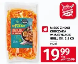 Selgros BeFoodie Mieso z nogi kurczaka w marynacie grill oferta