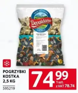 Selgros Pogrzybki kostka Devaldano oferta