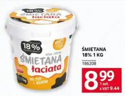 Selgros Śmietana Łaciata oferta