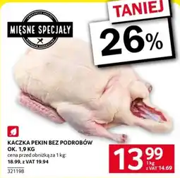 Selgros Kaczka Pekin bez podrobów oferta