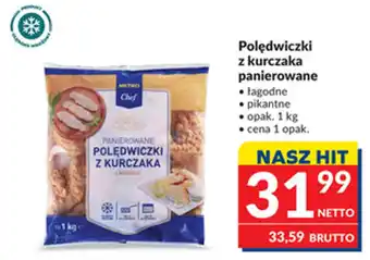 Metro Chef Polędwiczki z Kurczaka Panierowane