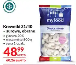 Makro Krewetki 31/40 - surowe, obrane oferta