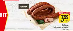 Delikatesy Piotruś Pan Kiełbasa wiejska tradycyjna Wolarek oferta