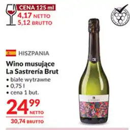 Makro Wino musujące La Sastrería Brut oferta