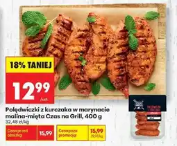 Biedronka Polędwiczki z kurczaka w marynacie malina-mięta Czas na Grill, 400 g oferta