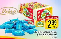 Delikatesy Piotruś Pan Cukierki Jamajka, Pianko galarecta, Trufla, Pinki oferta
