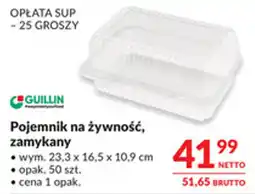 Makro Pojemnik na żywność, zamykany Guillin oferta