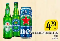 Delikatesy Piotruś Pan Piwo HEINEKEN Regular oferta
