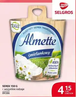 Selgros Almette Serek Twarogowy Śmietankowy oferta