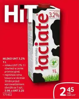 Selgros Mleko UHT Łaciate oferta