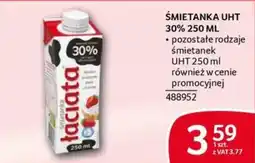 Selgros Śmietanka UHT Łaciate oferta
