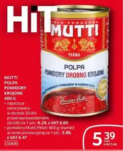 Selgros Polpa Pomidory Drobno Krojone Mutti oferta