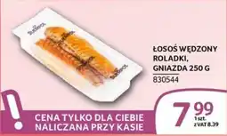 Selgros Łosoś Wędzony Roladki, Gniazda oferta