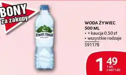 Selgros Woda Żywiec oferta