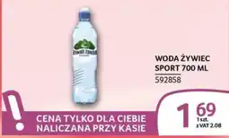 Selgros Woda Żywiec Sport oferta