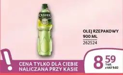 Selgros Olej Rzepakowy Oliwer oferta