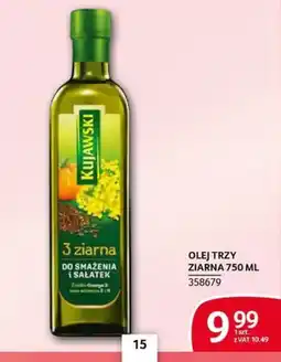 Selgros Kujawski Olej Trzy Ziarna oferta