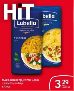 Selgros Makaron bezjajeczny Lubella oferta