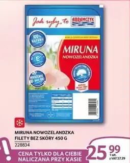 Selgros Miruna Nowozelandzka Filety bez skóry oferta