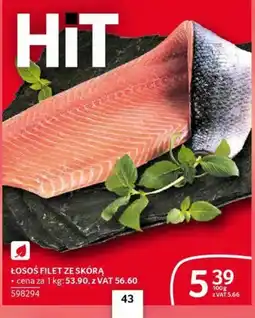 Selgros Łosoś Filet ze Skórą oferta