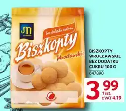 Selgros Biszkoty Wrocławskie bez dodatku cukru oferta