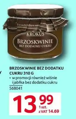 Selgros Krokus Brzoskwinie bez dodatku cukru oferta