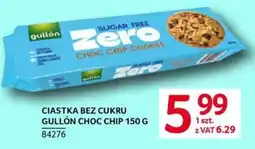 Selgros Ciastka bez cukru Gullón Choc Chip oferta
