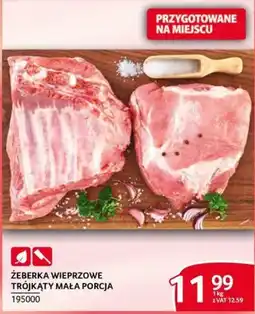 Selgros Żeberka Wieprzowe Trójkąty Mała Porcja oferta