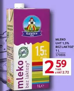 Selgros Mleko Łowicz bez laktozy oferta