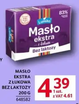 Selgros Masło ekstra z łukowa bez laktozy oferta