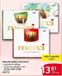 Selgros Praliny Merci oferta