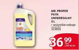 Selgros Mr. Proper Płyn Uniwersalny oferta