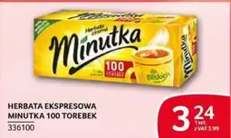 Selgros Herbata Czarna Minutka oferta