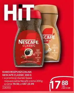 Selgros Kawa rozpuszczalna Nescafe Classic oferta
