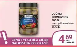 Selgros Helcom Ogórki Korniszony oferta