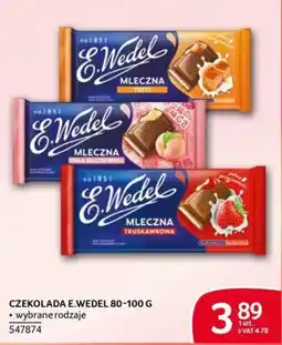 Selgros Czekolada E.Wedel oferta