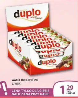 Selgros Wafel Duplo oferta