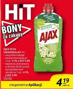 Selgros Ajax Płyn Uniwersalny oferta