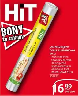 Selgros Folia aluminiowa Jan Niezbędny oferta