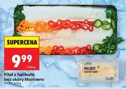Biedronka Filet z halibuta bez skóry Marinero oferta