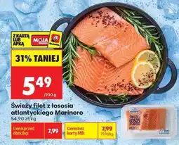 Biedronka Świeży filet z łososia atlantyckiego Marinero oferta