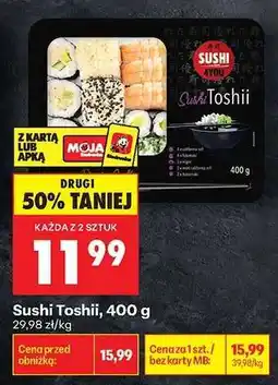 Biedronka Sushi Toshii 400 g oferta