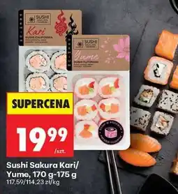Biedronka Sushi Sakura Kari/Yume, 170 g-175 g oferta
