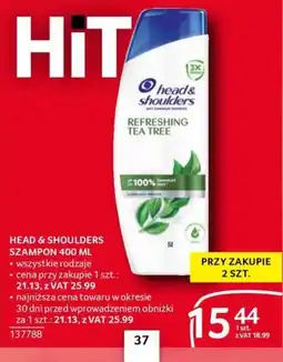 Selgros Head & Shoulders Szampon oferta