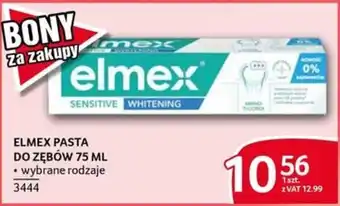 Selgros Elmex Pasta do Zębów oferta