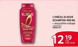 Selgros L'Oréal Elseve Szampon oferta